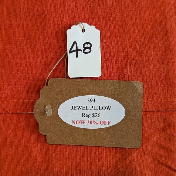 NWT 100% Cotton Handmade Beaded Sari Patchwork Home Decor Accent Pillow Cover - Picture 2 of 5